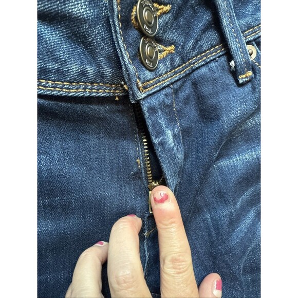 Hudson Collin Skinny Jean Size 26 Back Flap Pocket Dark Wash - Picture 5 of 9